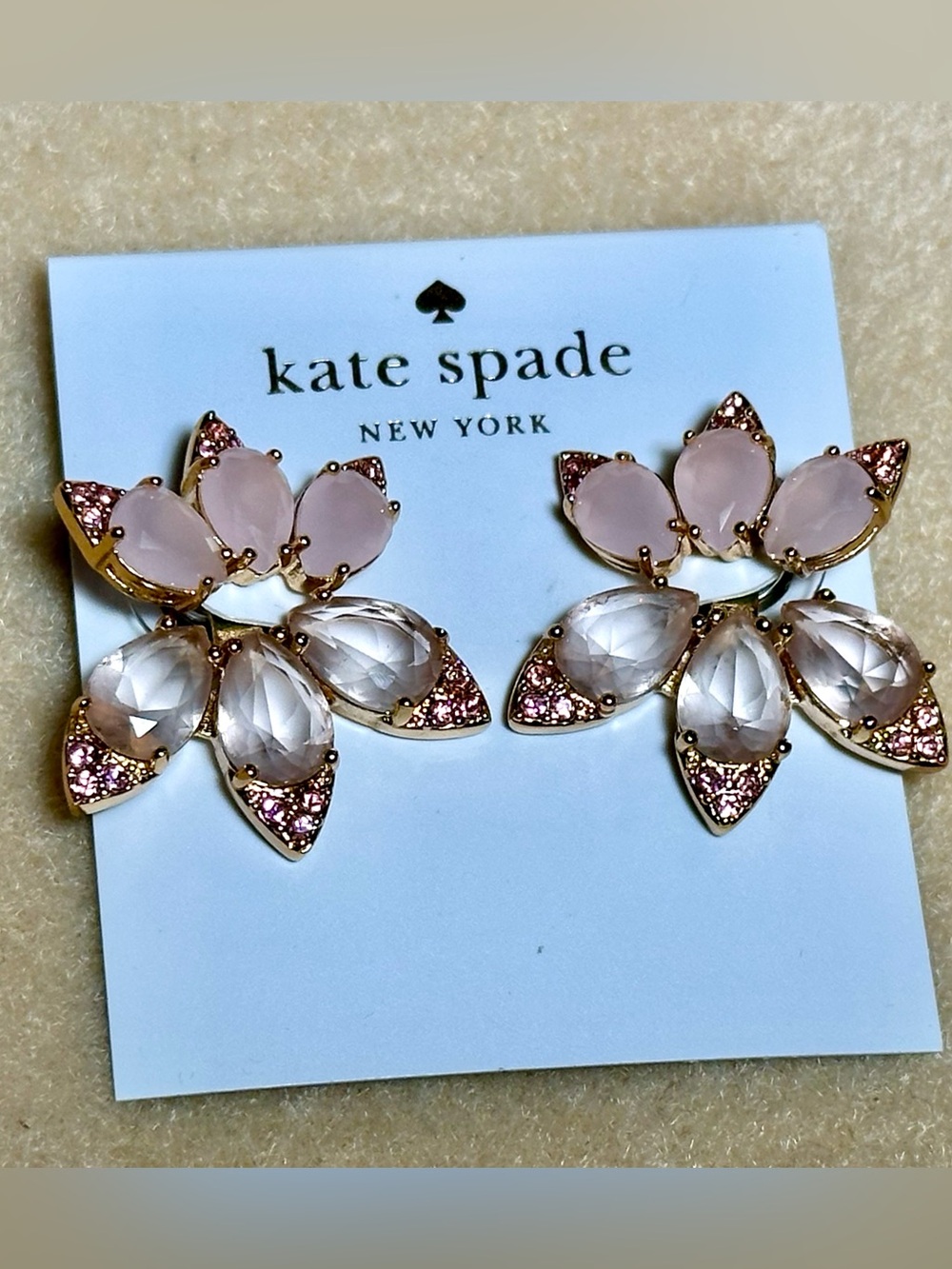 Kate Spade New York Blushing Blooms Earring Jackets